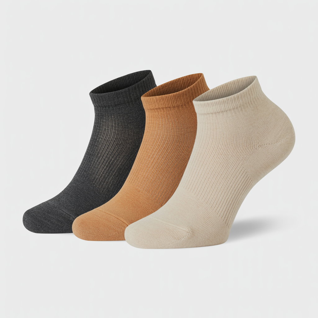 FOOT LOVE Morning Ritual Ankle Socks 3-Pack